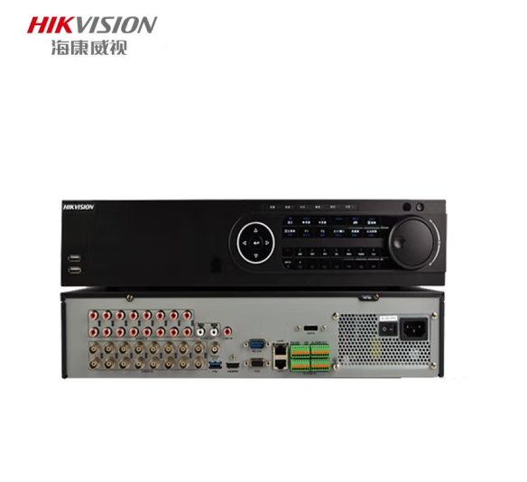 海康威视（HIKVISION）硬盘录像机 同轴模拟视频线传输高清数字混合监控存储主机刻录机 DS-8816HQH-K8