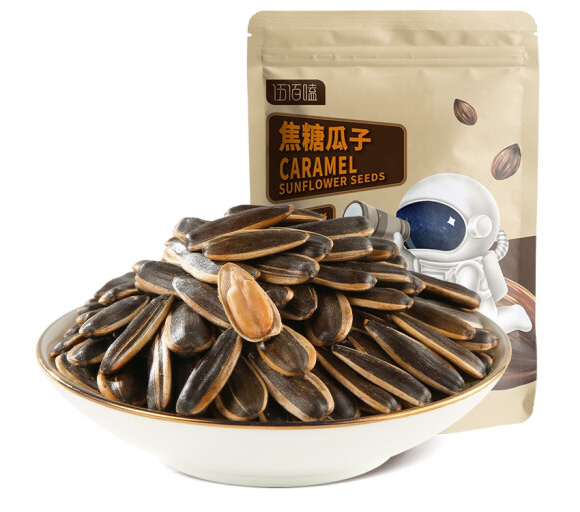 洽洽焦糖瓜子500g*1袋 恰恰每日坚果炒货葵花籽团购休闲零食小吃恰恰