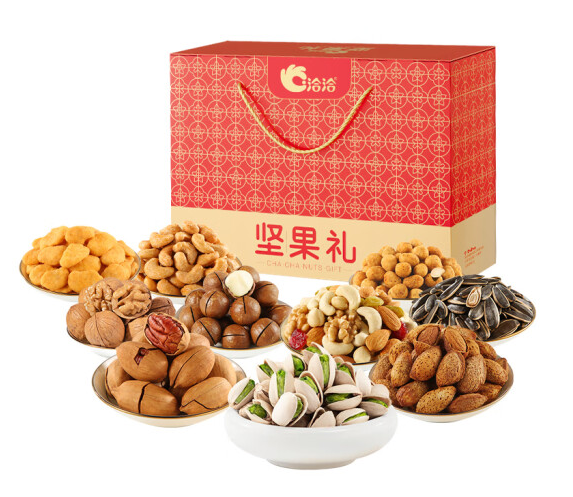 洽洽 坚果礼盒13袋2221g巷影午年货送礼每日坚果腰果开心果企业团购