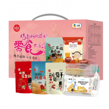 粮小买中粮粮小买唯粹零食大礼包950g坚果炒货果仁果干