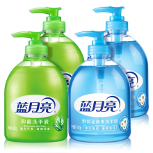 蓝月亮 洗手液500g*4瓶套装 芦荟抑菌2瓶+野菊花2瓶装