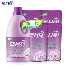 蓝月亮 衣物柔顺剂2kg*1瓶+500g*4袋