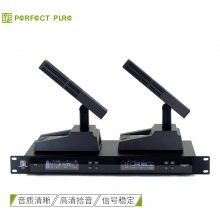 完美本色（Perfect Pure） M25一拖二无线方管麦克风 演讲广播专业台式会议短杆话筒 官方标配