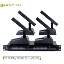完美本色（Perfect Pure） M26一拖四无线方管麦克风 演讲广播专业台式会议短杆话筒 官方标配
