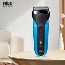 博朗（BRAUN） 【3系高端款】剃须刀 电动剃胡刀 胡须刀 往复式刮胡刀 进口三刀头3系3040s生日礼物送男友送老爸 310S