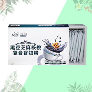 芝麻核桃黑豆复合谷物粉400g