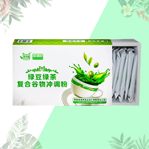绿豆抹茶复合谷物粉 400g