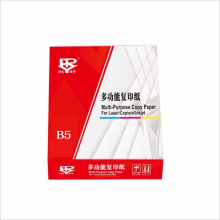 润天壹号复印纸B5 70g 500张/包 8包/箱