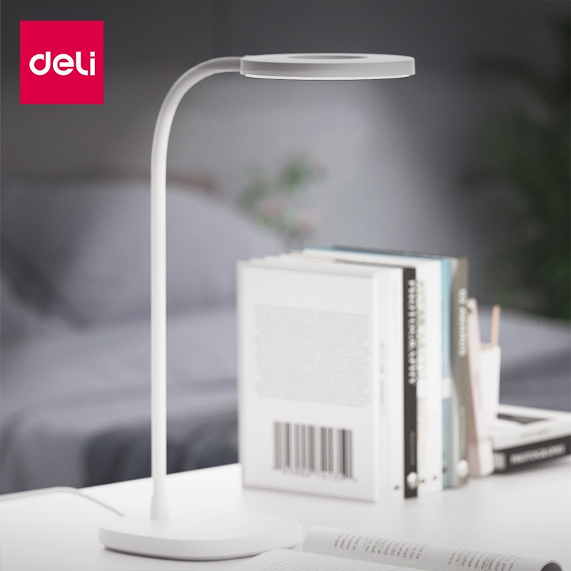 得力(deli)LED台灯 AA级减蓝光台灯 工作阅读触控调光儿童学生学习台灯 4305