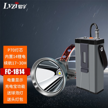 侣字 强光远射头灯led超长续航夜钓灯充电分体头戴式户外照明灯12V锂电9核超防水钓鱼灯超亮矿灯 1814/8.4V14锂电/亮度44500LUX