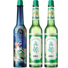 六神花露水X【敦煌神奇乐兔】蓝瓶195ml+经典玻瓶195ml*2祛痱止痒