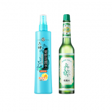 六神【止痒驱蚊组合】祛痱止痒195ml+清新花香驱蚊喷雾180ml(驱蚊水)