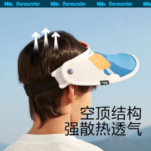 蕉下【周杰伦推荐】空顶帽儿童防晒帽遮阳帽子女太阳帽 恐龙当家