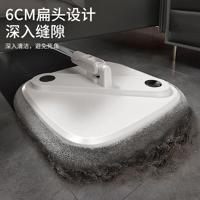 佳帮手旋转拖把家用一拖净免手洗拖布懒人墩布桶脏清分离拖地神器2块布