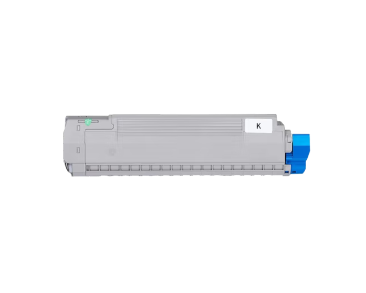  京呈适用OKI C833DNL打印机墨粉c833dnl粉盒碳粉高容量46443112粉仓 【10000页】C833DNL 青色粉盒