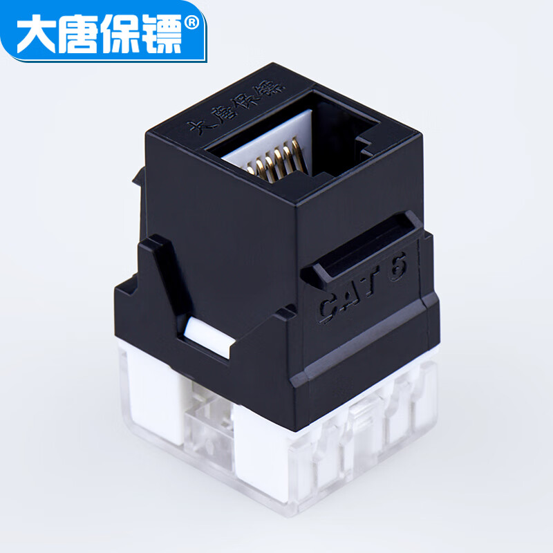 大唐保镖 六类千兆 网络面板模块 DT2803-6