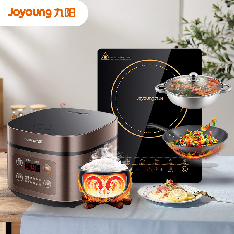 九阳（Joyoung）4L电饭煲 40FZ815&磁炉 21HEC05