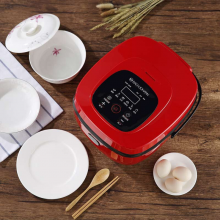 BACHJOHANN 德国巴赫F3电饭锅5L升智能家用多功能饭锅3大容量4-8人正品多功能蒸饭 红色