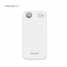 沃品（WOPOW） 屏显充电宝22.5w超级快充小巧便携移动电源L19适用于苹果华为小米VIVO 白色 10000mAh