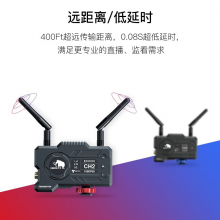 猛玛（MOMA）无线图传设备电脑单反摄像监视器户外拍摄采访视频HDMI+SDI接口全套监看直播设备 小玛400SPro.