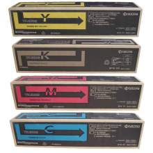 京瓷（KYOCERA）TK-8308 原装彩色黑色墨粉碳粉盒 复印机耗材 3050ci TK-8308一套4只装