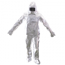 东安隔热服五件套装1000度隔热手套隔热头罩隔热鞋套防烫服隔热裤 