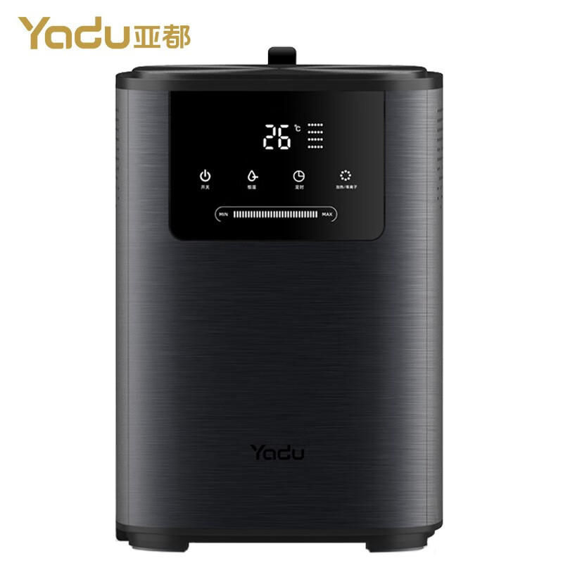 亚都（YADU）加湿器卧室办公室母婴用 创新热雾恒湿香薰加湿 遥控上加水大容量水质过滤SC300-SKN043（黑色）