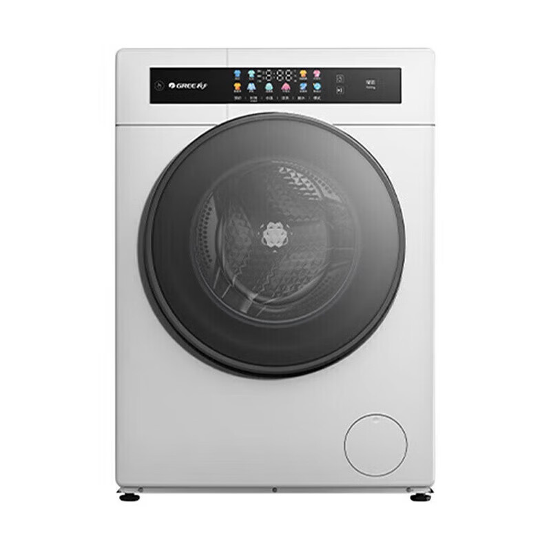 格力（GREE）滚筒洗衣机全自动 10公斤大容量1.08高洗净比仿生手洗蒸烫除菌螨BLDC变频双温筒洁XQG100-B1201Ca1