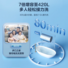 海尔（Haier）60升电热水器3300W大功率速热增容大水量金刚无缝胆水质可视 EC6002H-PD7U1