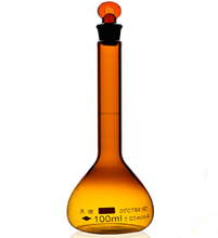 鑫北星 棕色容量瓶500ＭＬ