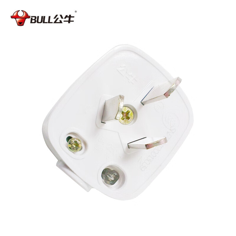 公牛 单相三极插头10A 250V GNT-10