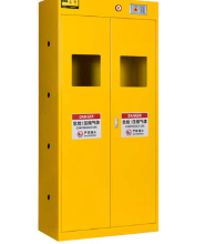 双瓶二代气瓶柜   带报警器