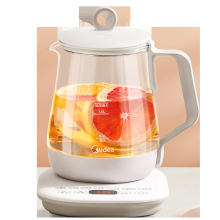  美的（Midea）养生壶 1.5L全自动煮茶壶 24h预约烧水壶 12小时智能恒温 11档控温电热水壶 花茶壶煮茶器MK-Y12Q