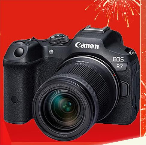 佳能（Canon） EOS R7 微单相机 高速度 高分辨率 APS-C画幅 r7专业数码相机 R7+RF-S18-150套机