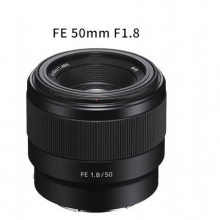 索尼（SONY） 全画幅微单E口专业定焦镜头适用A7M4/A7M3/A7C/A7S3/FX3等微单 FE50mmF1.8全画幅标准定焦镜头 官方标配