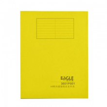 益而高（EAGLE）3001P001 附内插袋纸皮文件夹 A4 20张/包 黄色