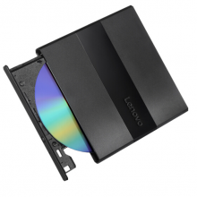 联想（Lenovo）8倍速 USB2.0 外置光驱 DVD刻录机（兼容Win7/8/10/XP/苹果MAC双系统/DB75-Plus）