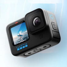 GoPro HERO 10 Black 相机 户外摩托骑行防抖 水下潜水防水 滑雪照相机Vlog