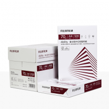 富士胶片（FUJI FILM）Ability 红标70g A4复印纸 500张/包 5包/箱（2500张)