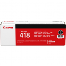 佳能（Canon)硒鼓CRG418 BK黑色(适用MF8580Cdw/MF8550Cdn）