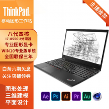 联想ThinkPad P52S 15.6英寸轻薄移动图形工作站3D建模视频剪辑影视后期绘图笔记本电脑 1ECD】支持WIN7 i7-8550u三年保 【定制】64G内存 1TB固态硬盘
