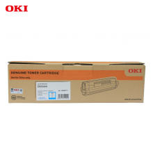 OKI C833dnl 青色墨粉蓝色粉仓碳粉粉盒 原装打印机耗材10000页货号46443111