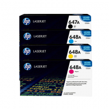  惠普 HP 647A/648A 原装硒鼓 (适用LaserJet CP4025/CP4525) CE260-263A 四色套装
