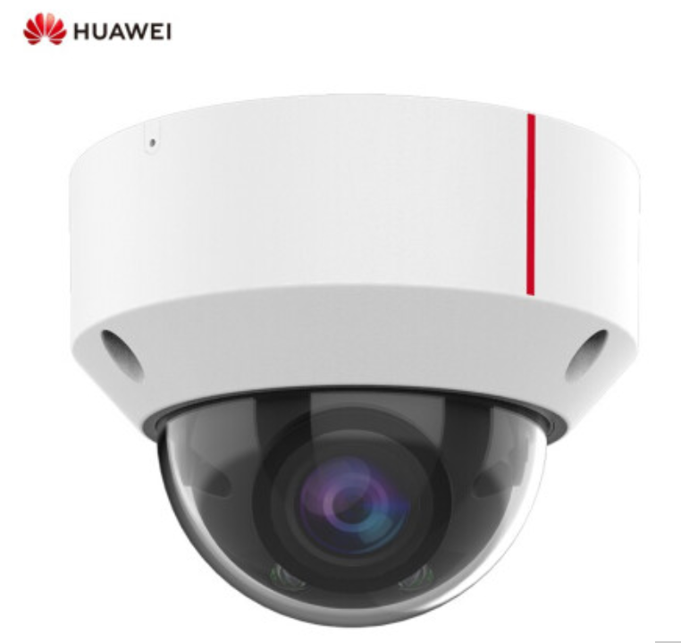 华为HUAWEI 安防监控摄像机1T算力200万红外AI半球型防尘防水带POE人脸识别1080高清摄像头-D3220-10-SIU