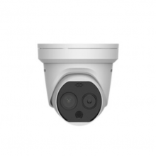 HIKVISION 海康威视安防监控测温摄像头 测温通道方案 热成像半球摄像机 DS-B1217-3/PA