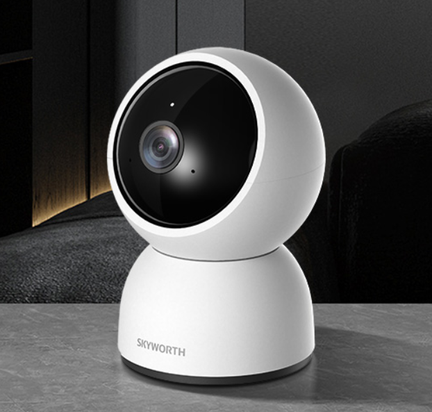 创维（Skyworth） 360度AI智能微光全彩摄像监控 C10灰色（1080P，200万像素）