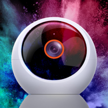 创维监控摄像头 2K微光全彩双向语音安防摄像机 300万智能云台360度全景画质提升