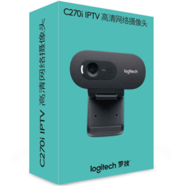 罗技  C270i 摄像头 720p