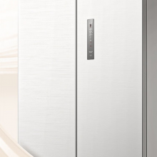美的（Midea）60cm薄系列 483升一级双变频十字对开门双开门四开门冰箱 底部散热 家用大容量超薄嵌入净味电冰箱 BCD-483WSPZM(E)微缝零嵌+全仓净味