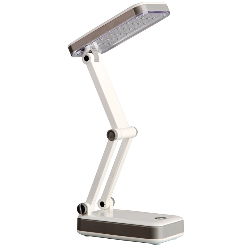 得力（deli）3676台灯折叠便携式可充电悦彩台灯宿舍书桌写字台灯学生阅读学习节能台灯颜色随机